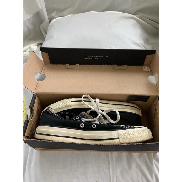 Converse Chuck Taylor All Star Black Size 8 With Box Tennis Shoe Sneaker Women’s - Picture 10 of 16